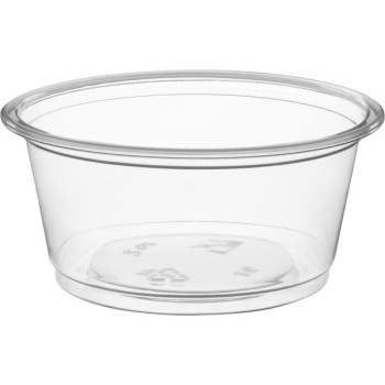 2oz CLEAR PORTION CUP LID 2500 CT