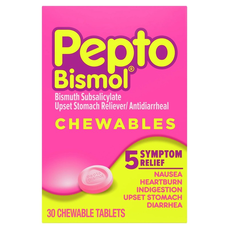 PEPTO BISMAL CHEWABLE 4OZ PEPTO BISMAL CHEWABLE 4OZ