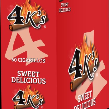 4K 60 cigarillos 4 for 1.19 SWEET DELICIOUS