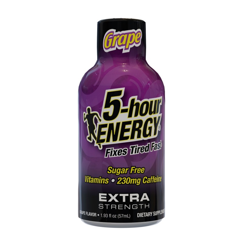 5 HOUR ENERGY EXTRA  STRENGTH GRAPE