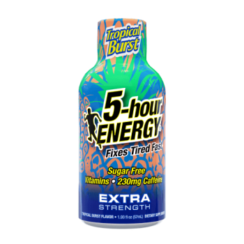 5 HOUR ENERGY EXTRA  STRENGTH TROPICAL BURST