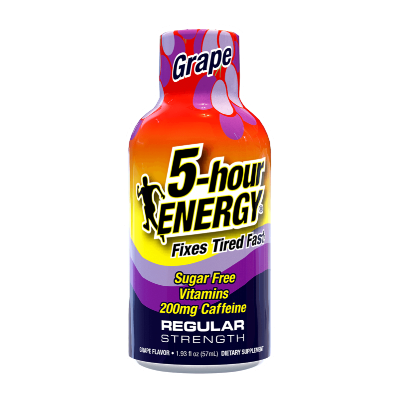 5 HOUR ENERGY REGULAR STRENGTH GRAPE
