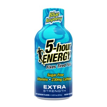 5 HOUR ENERGY EXTRA  STRENGTH BLUE RASPBERRY