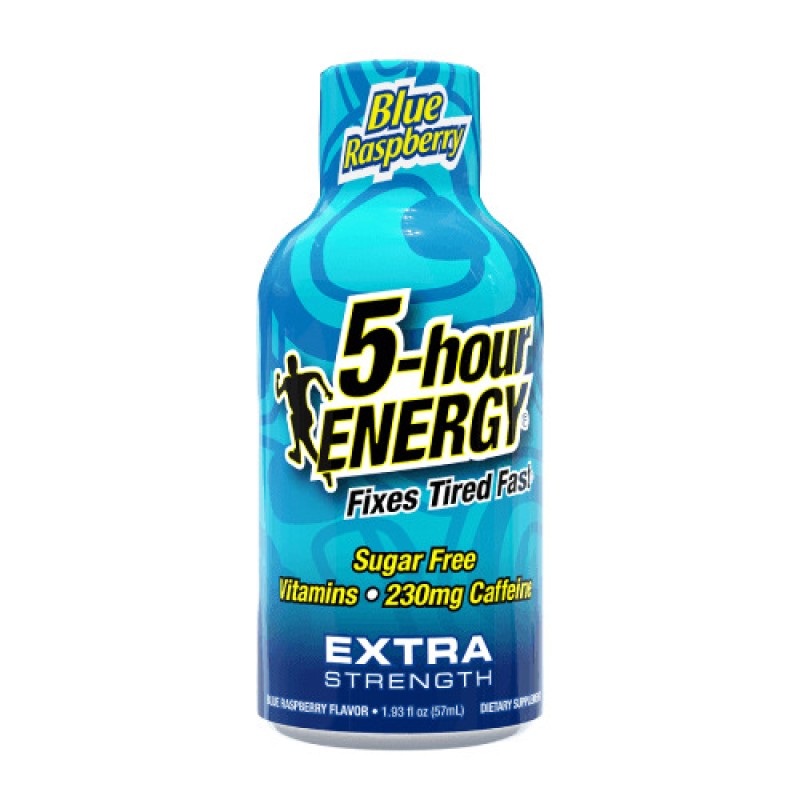 5 HOUR ENERGY EXTRA  STRENGTH BLUE RASPBERRY