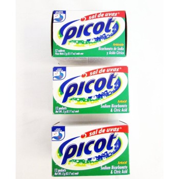PICOT SAL DE UVAS  12 COUNT BOTTLE PICOT SAL DE UVAS  12 COUNT BOTTLE