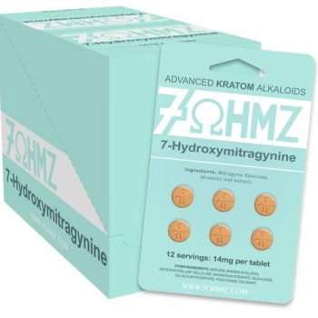 7OHMZ ADV KRATOM 14MG ADV ALKALOID 20X6