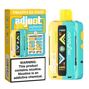 ADJUST MY FLAVOR PINEAPPLE ICE PEACH 40000