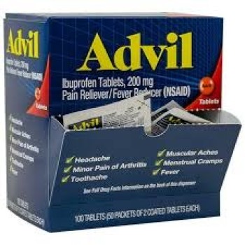 ADVIL TABLET 50CT / 2PACK
