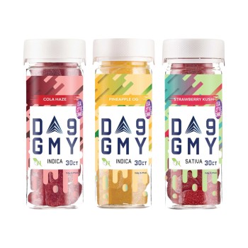 AGFN GUMMIES D9 810MG INDICA STRAWBERRY BREEZE