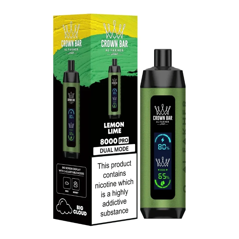 AL FAKHER CROWN 8000 PUFFS 10 PCS AL FAKHER CROWN 8000 PUFFS 10 PCS