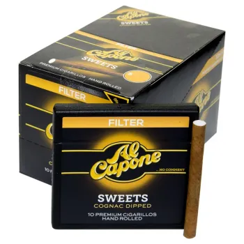 AL CAPONE SWEETS 10 PK / 10 COGNAC FILTER