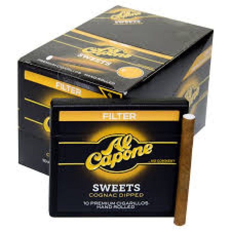 AL CAPONE SWEETSfILTER 2PK 120 CIGARILLOS AL CAPONE SWEETSfILTER 2PK 120 CIGARILLOS