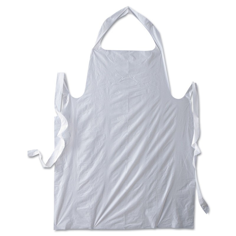 APRON POLY 2MIL 28X46 100CT APRON POLY 2MIL 28X46 100CT
