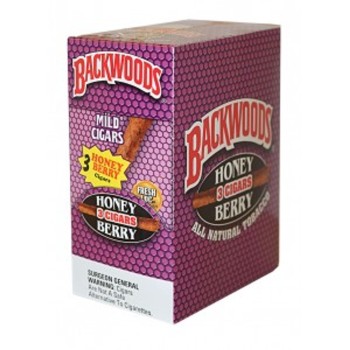 BACKWOODS 10PK OF 3 CIGARS HONEY BERRY