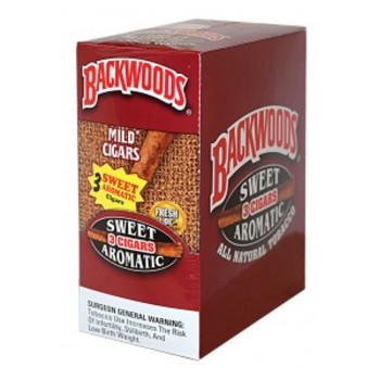 BACKWOODS 10PK OF 3 CIGARS SWEET AROMATIC