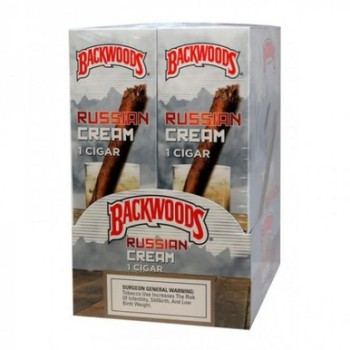 BACKWOODS 24PK OF 1 CIGARS RUSSIANCREAM