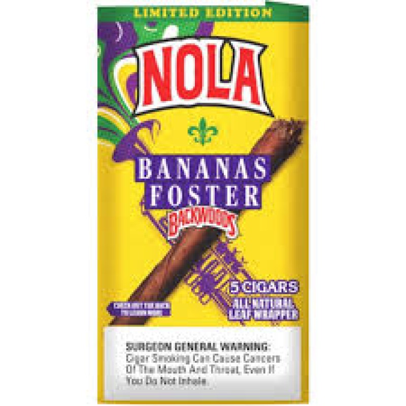 BACKWOODS 8PK OF 5 CIGARS BANANA BACKWOODS 8PK OF 5 CIGARS BANANA