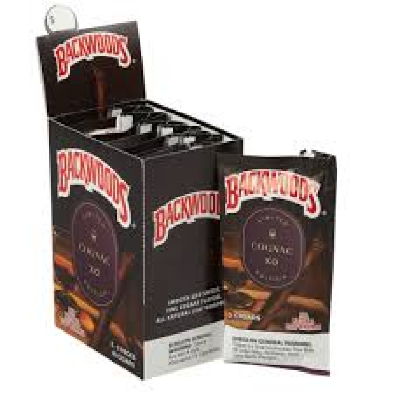 BACKWOODS 8PK OF 5 CIGARS COGNAC XO