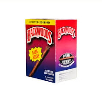 BACKWOODS 8PK OF 5 CIGARS DARK BERRY