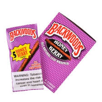 BACKWOODS 8PK OF 5 CIGARS HONEY BERRY