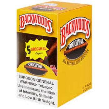 BACKWOODS 8PK OF 5 CIGARS ORIGINAL