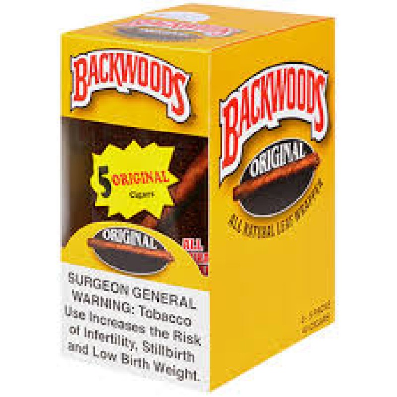 BACKWOODS 8PK OF 5 CIGARS ORIGINAL BACKWOODS 8PK OF 5 CIGARS ORIGINAL