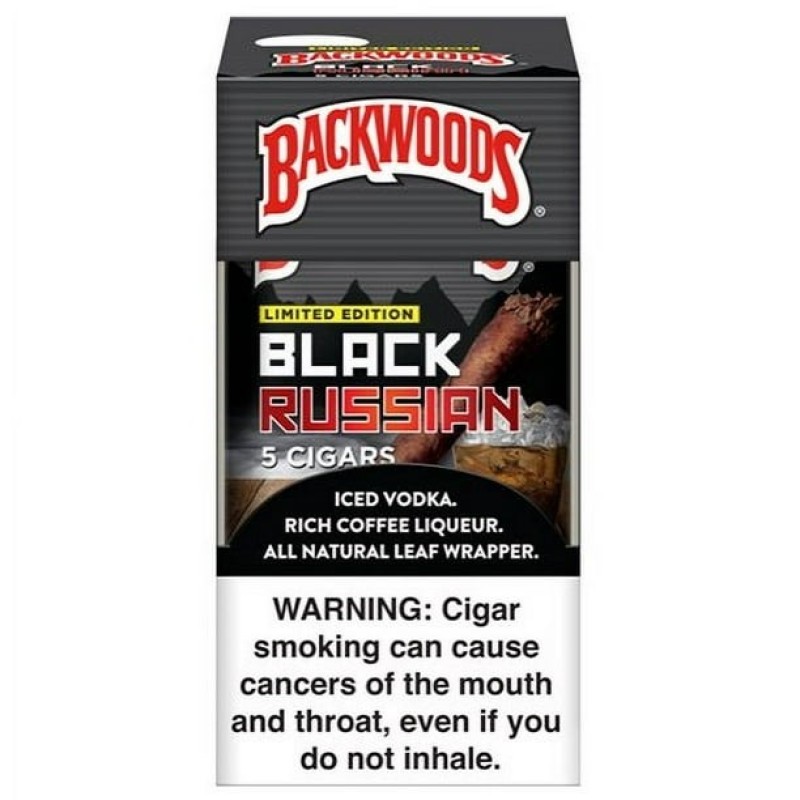BACKWOODS 8PK OF 5 CIGARS RUSSIAN CREAM BACKWOODS 8PK OF 5 CIGARS RUSSIAN CREAM