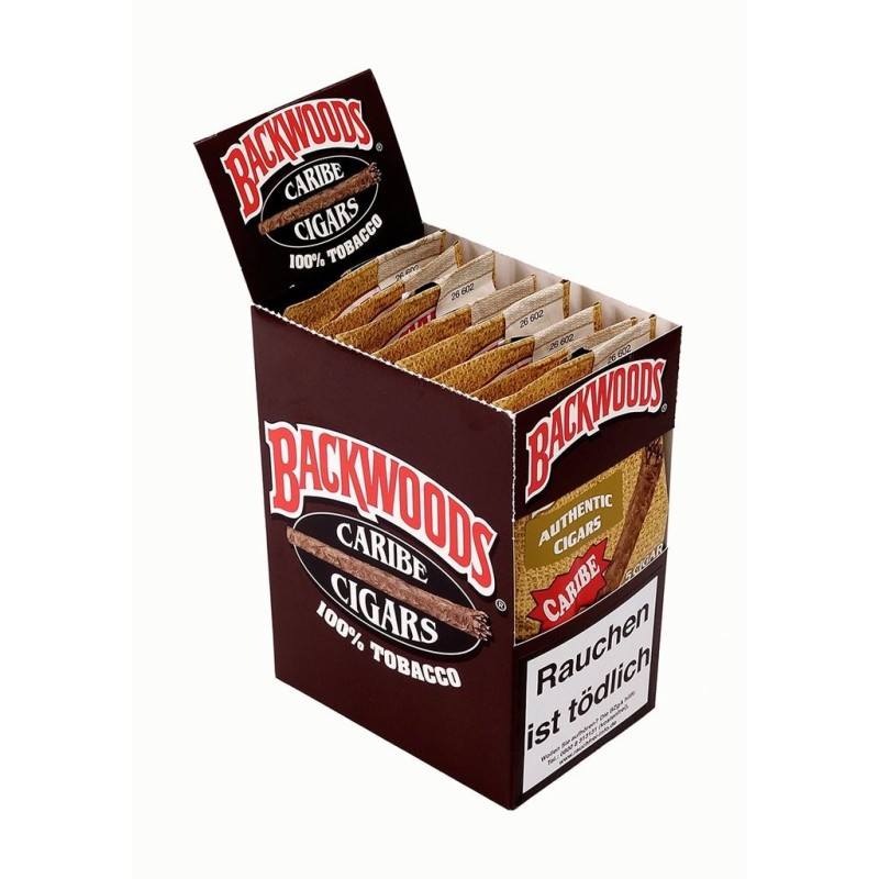 BACKWOODS 8PK OF 5 CIGARS WILD RUM