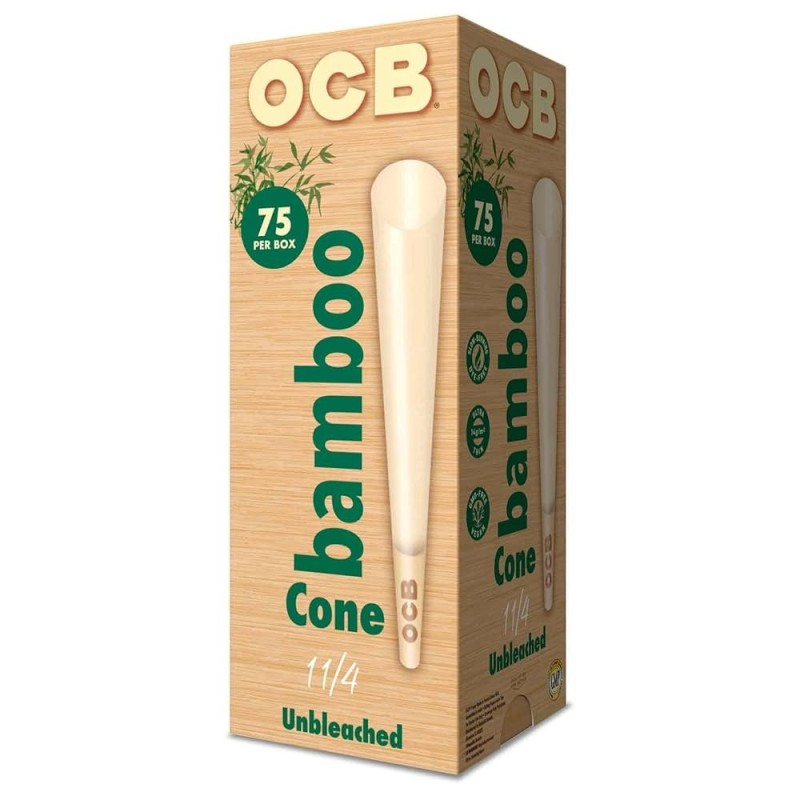 OCB BAMBOO CONE 75/PK OCB BAMBOO CONE 75/PK