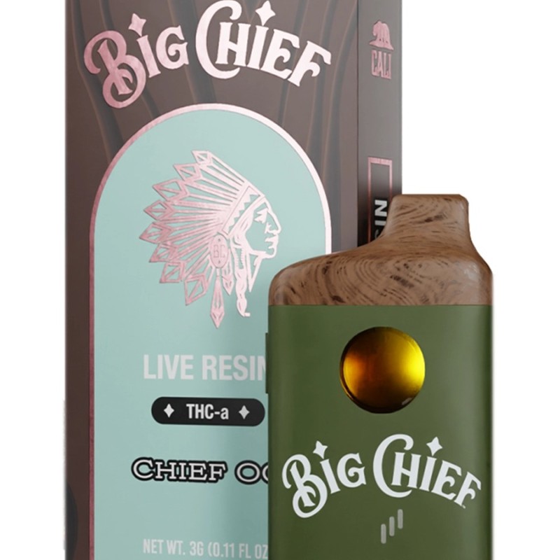 BIG CHIEF LIVE RESIN CHEIF OG THC A 3 GM BIG CHIEF LIVE RESIN CHEIF OG THC A 3 GM