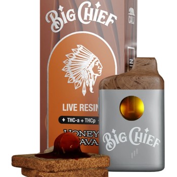 BIG CHIEF LIVE RESIN HONEY GUAVA THC A P 3 GM BIG CHIEF LIVE RESIN HONEY GUAVA THC A P 3 GM
