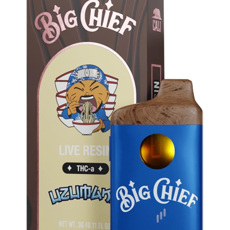 BIG CHIEF LIVE RESIN UZUMAKI THC A 3 GM BIG CHIEF LIVE RESIN UZUMAKI THC A 3 GM