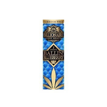 BILLIONAIRE HEMP WRAPS BALLIN BLUEBERRY