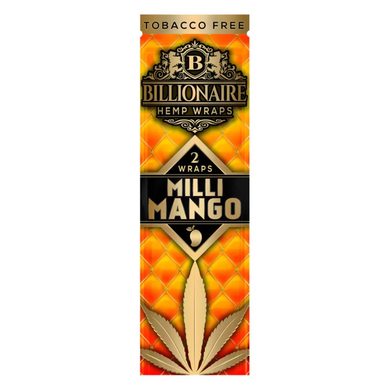 BILLIONAIRE HEMP WRAPS MILLI MANGO BILLIONAIRE HEMP WRAPS MILLI MANGO