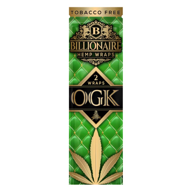 BILLIONAIRE HEMP WRAPS OGK BILLIONAIRE HEMP WRAPS OGK