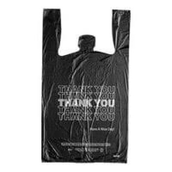 BLACK HEAVY 1000 CT THANK YOU HEAVY DUTY BAG LARGE