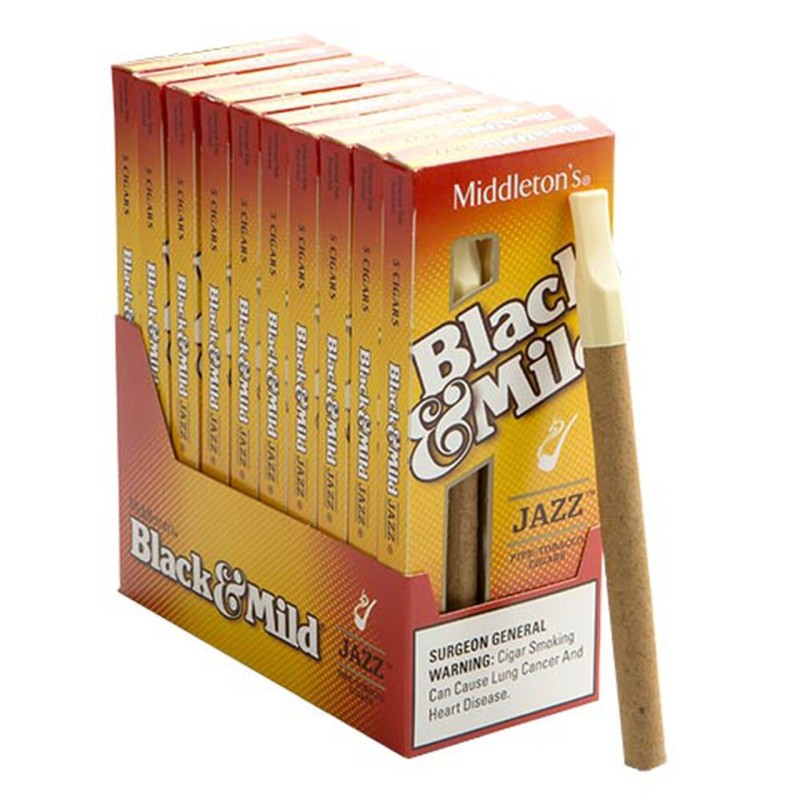 BLACK & MILD CIGARS 10PK /5 JAZZ BLACK & MILD CIGARS 10PK /5 JAZZ