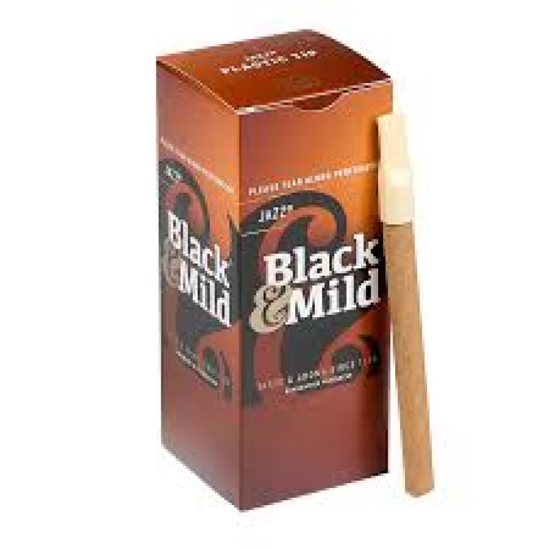 BLACK & MILD CIGARS 10PK /5 JAZZ PLASTIC TIP