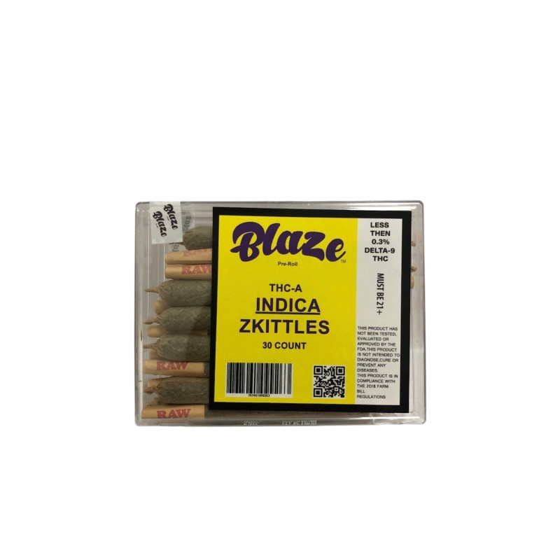 BLAZE PINEAPPLE EXPRESS 30CT HYBRID THC A BLAZE PINEAPPLE EXPRESS 30CT HYBRID THC A