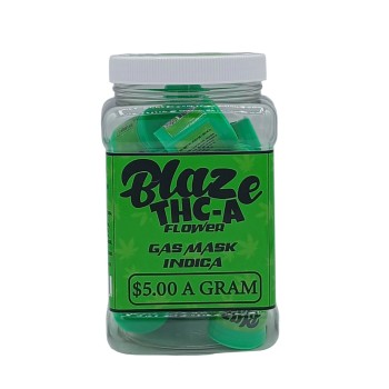 BLAZE 1 GM THC A FLOWER INDICA GAS MASK