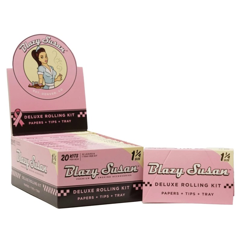 BLAZY SUSAN PINK DELUXE ROLLING KIT 32P/20 KITS 1 1/4 BLAZY SUSAN PINK DELUXE ROLLING KIT 32P/20 KITS 1 1/4