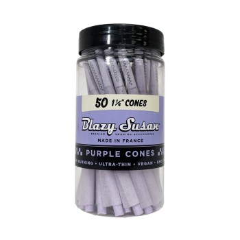BLAZY SUSAN PURPLE CONES 1 1/4 50CT/JR BLAZY SUSAN PURPLE CONES 1 1/4 50CT/JR