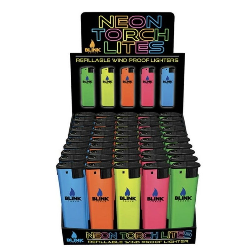 BLINK NEON TORCH LITES 50CT TRAY BLINK NEON TORCH LITES 50CT TRAY