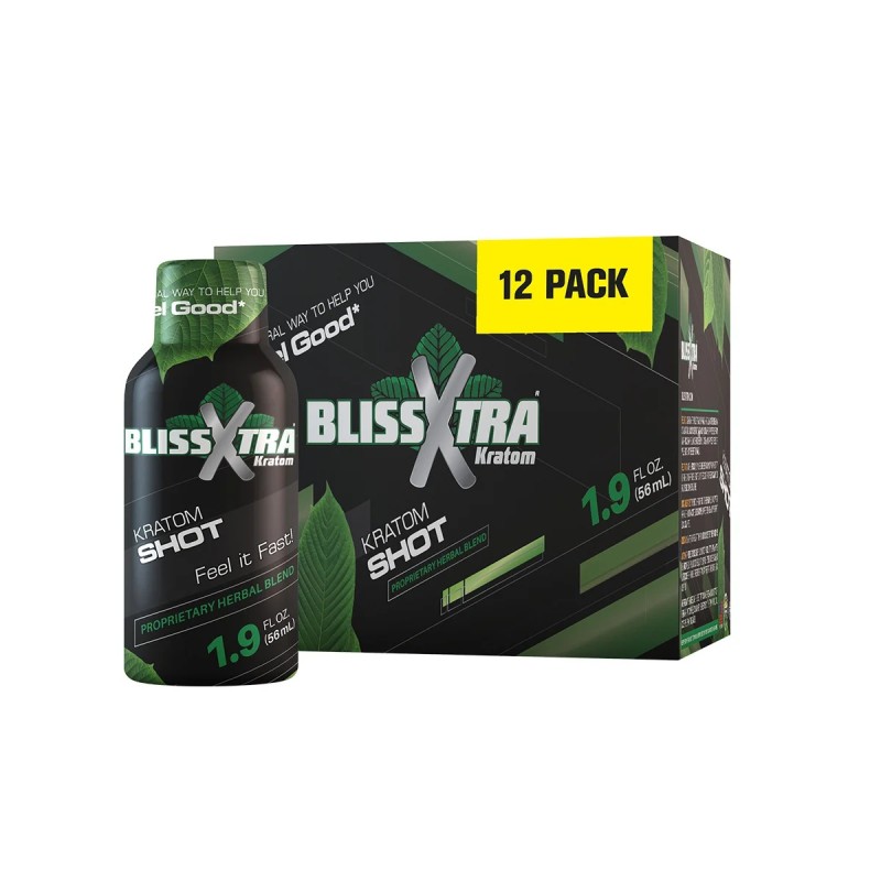 BLISS EXTRA KRATOM SHOT 12 PK BLISS EXTRA KRATOM SHOT 12 PK