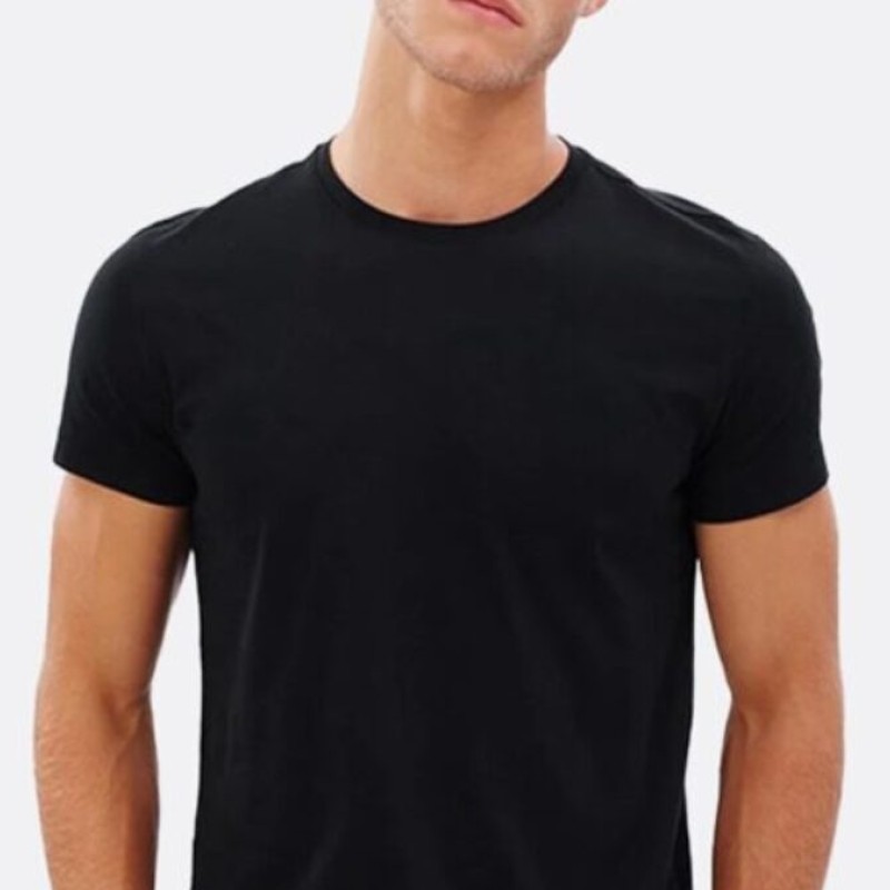 Black Round Neck T Shirt 2XL Black Round Neck T Shirt 2XL