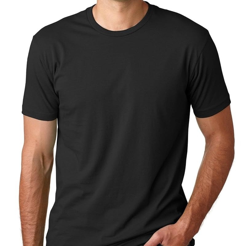 Black Round Neck T Shirt 4XL Black Round Neck T Shirt 4XL