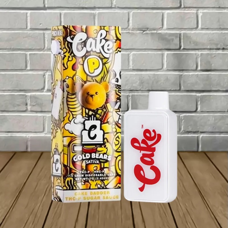 CAKE BADDER 7GM THC-P SATIVA GOLD BEARS CAKE BADDER 7GM THC-P SATIVA GOLD BEARS