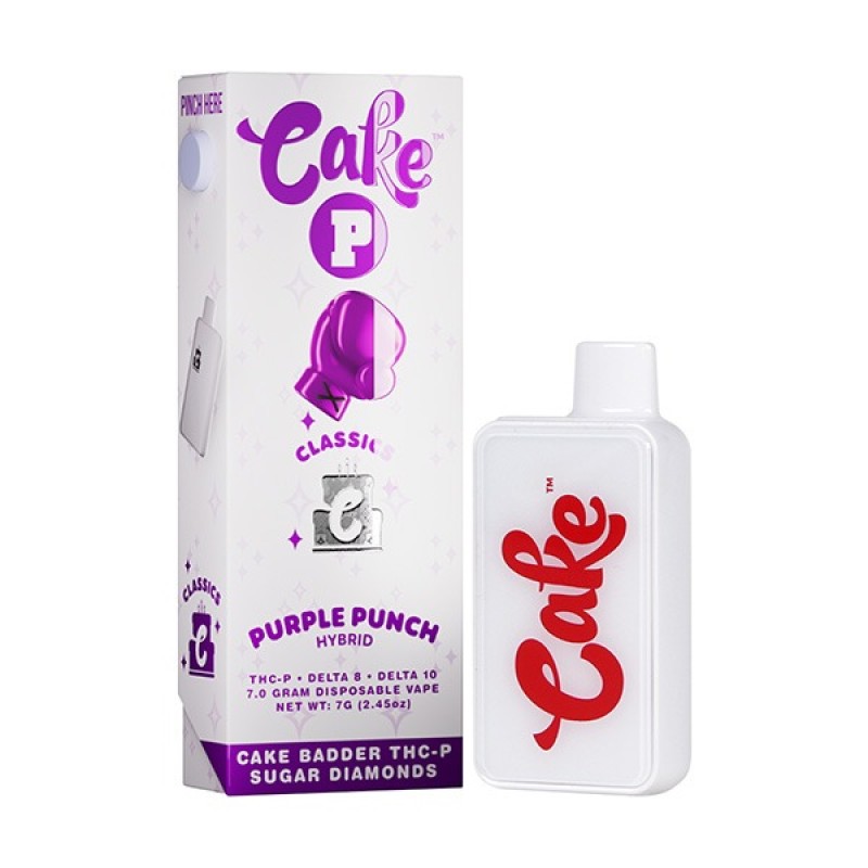 CAKE CLASSIC 7GM THC-P PURPLE PUNCH CAKE CLASSIC 7GM THC-P PURPLE PUNCH