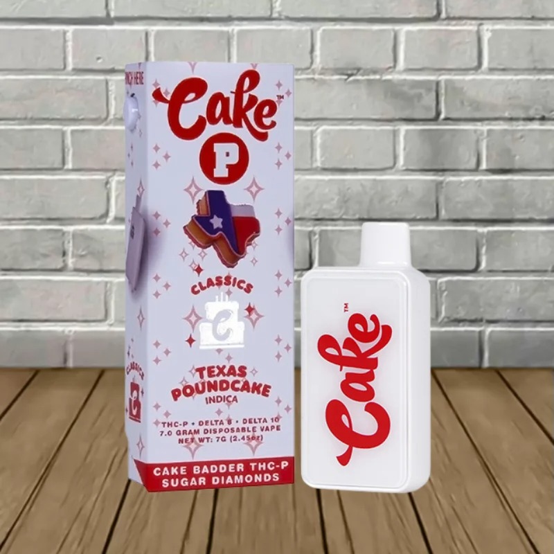 CAKE CLASSIC 7GM THC-P TEXAS POUND CAKE CAKE CLASSIC 7GM THC-P TEXAS POUND CAKE