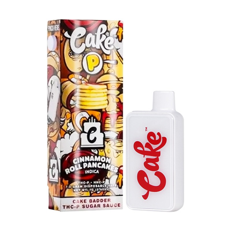 CAKE BADDER 7GM THC-P INDICA CINNAMON ROLL PANCAKES